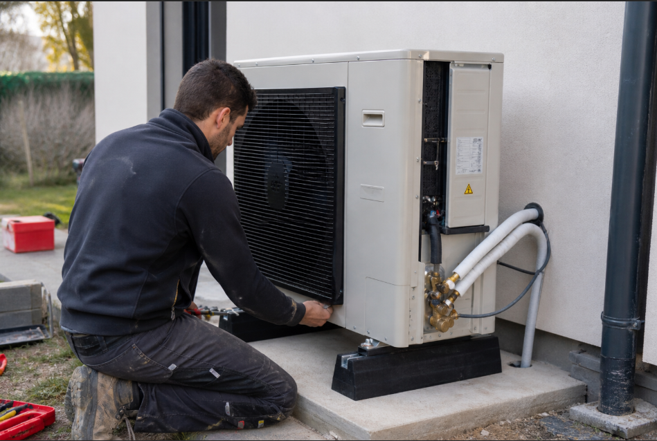 Installation de pompe à chaleur pour particulier